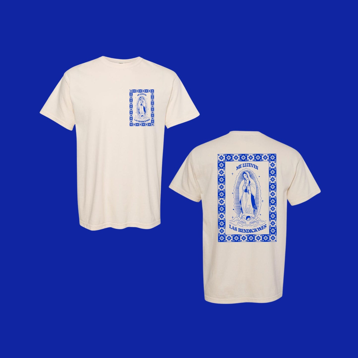 Me Llueven Las Bendiciones Azulejo Shirt