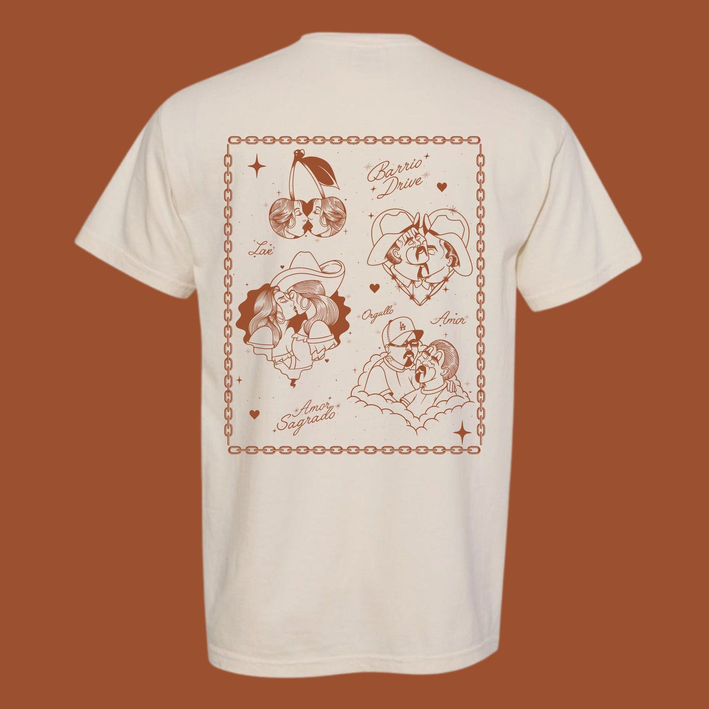 Amor Sagrado (Front and Back) shirt