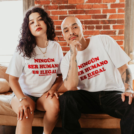 Ningun Ser Humano Es Ilegal shirt (DISCONTINUED)