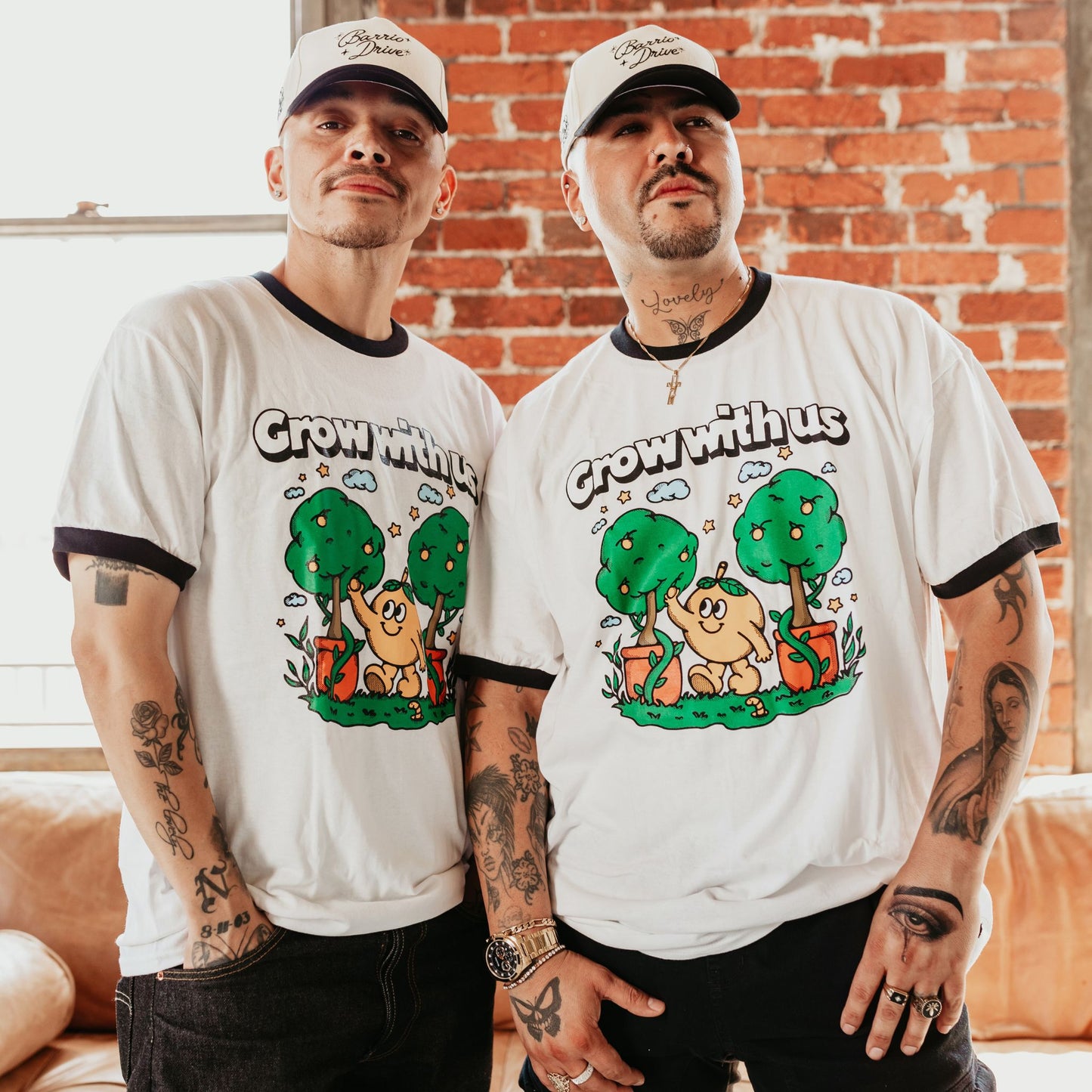 Grow With Us shirt