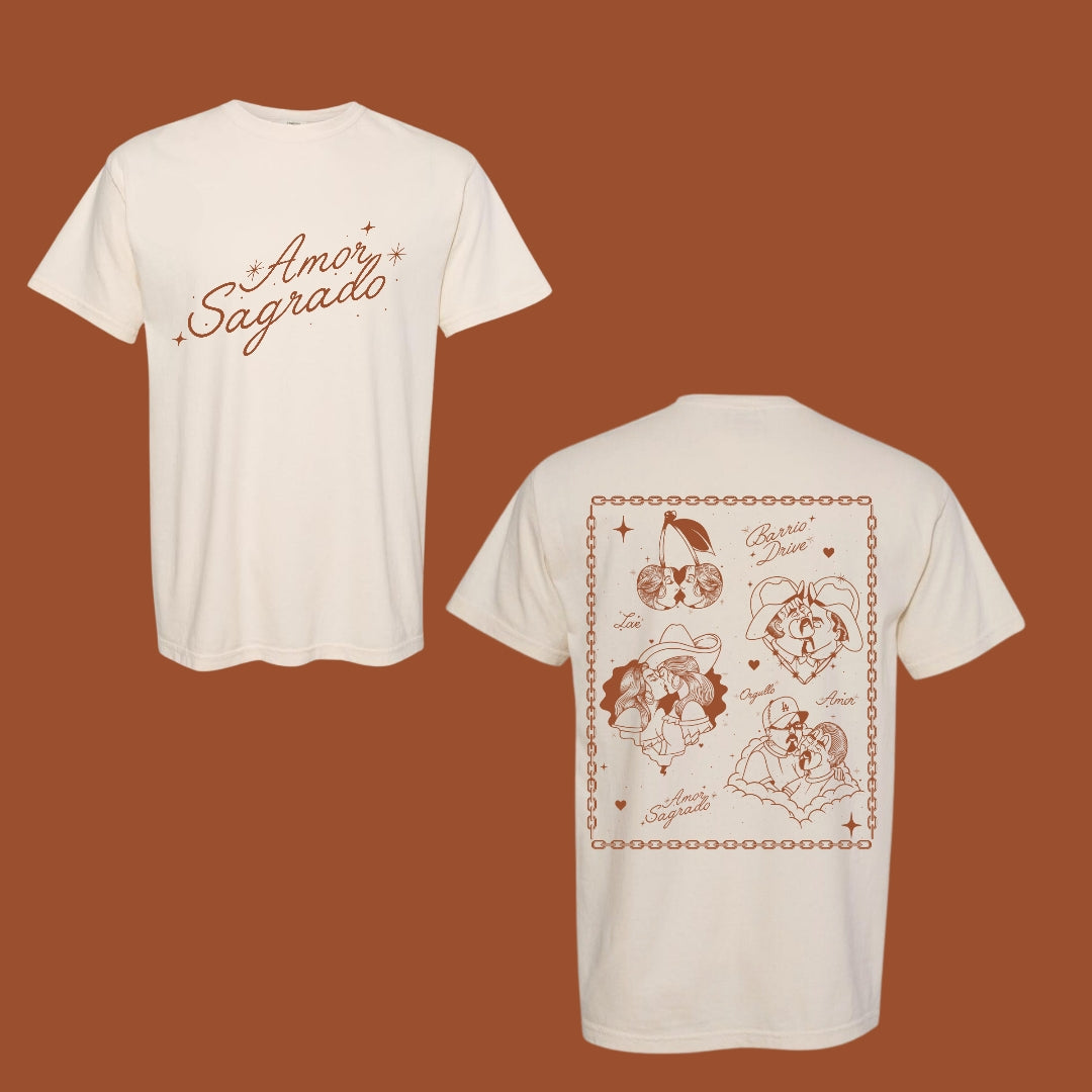 Amor Sagrado (Front and Back) shirt