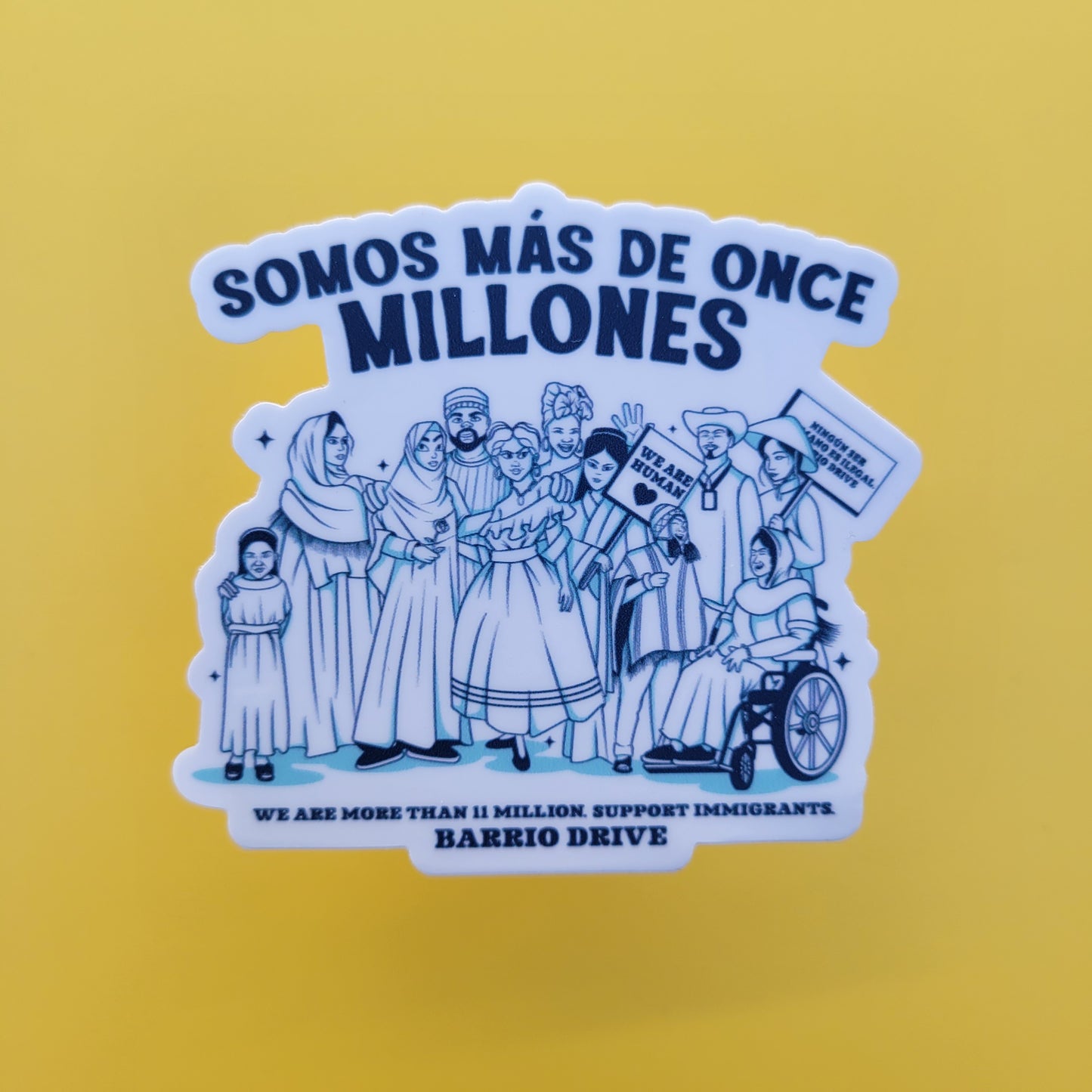 Somos Mas De 11 Millones sticker