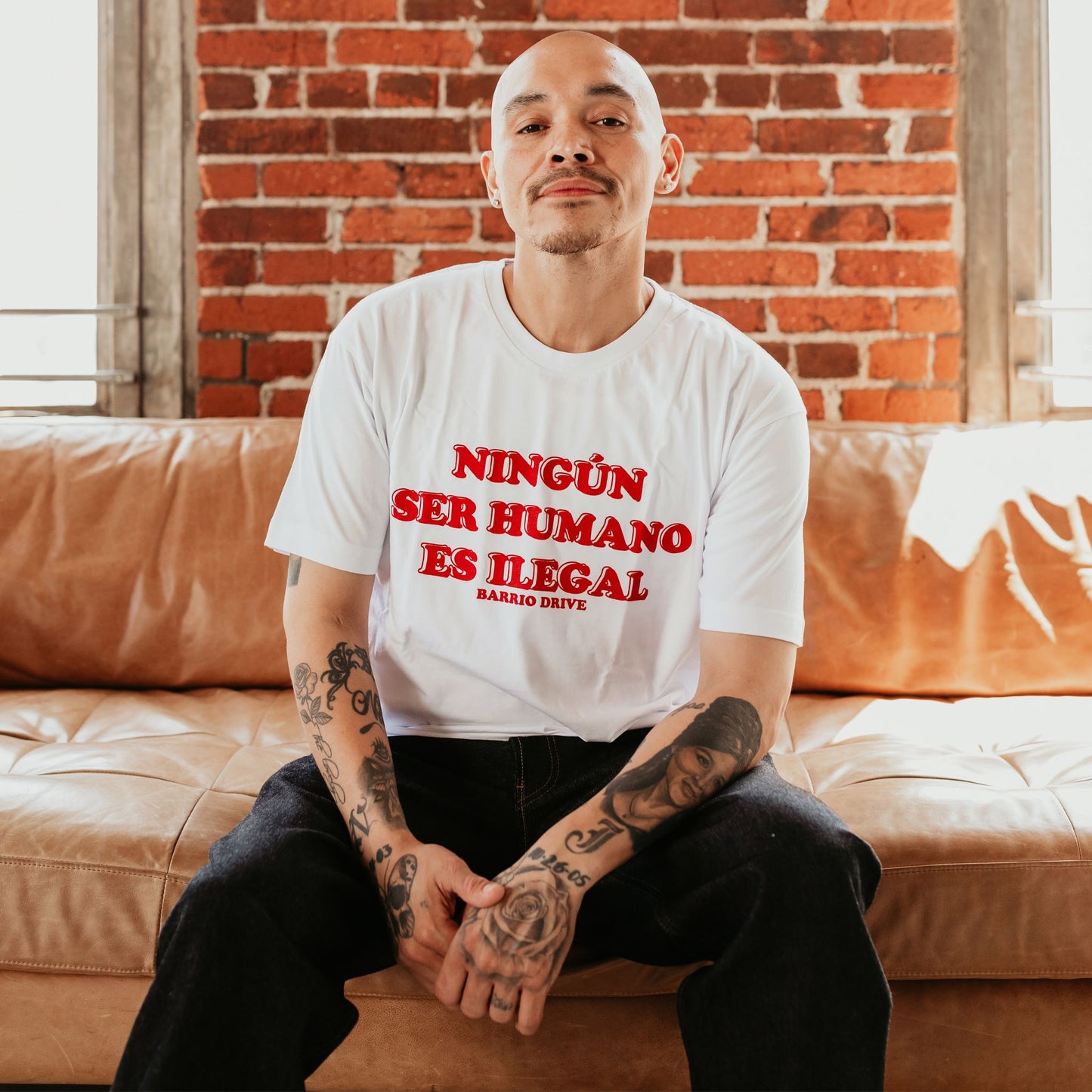 Ningun Ser Humano Es Ilegal shirt (DISCONTINUED)