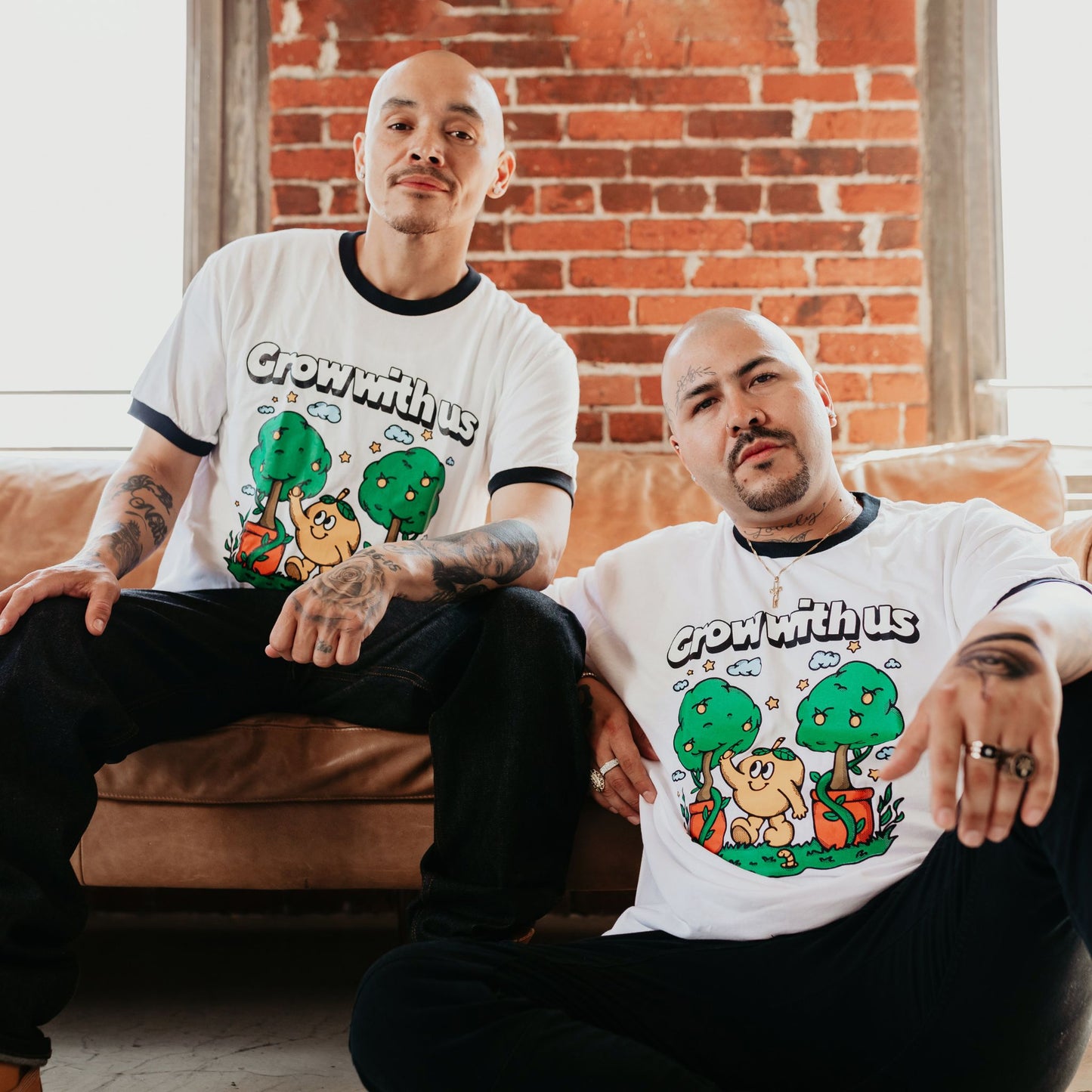 Grow With Us shirt