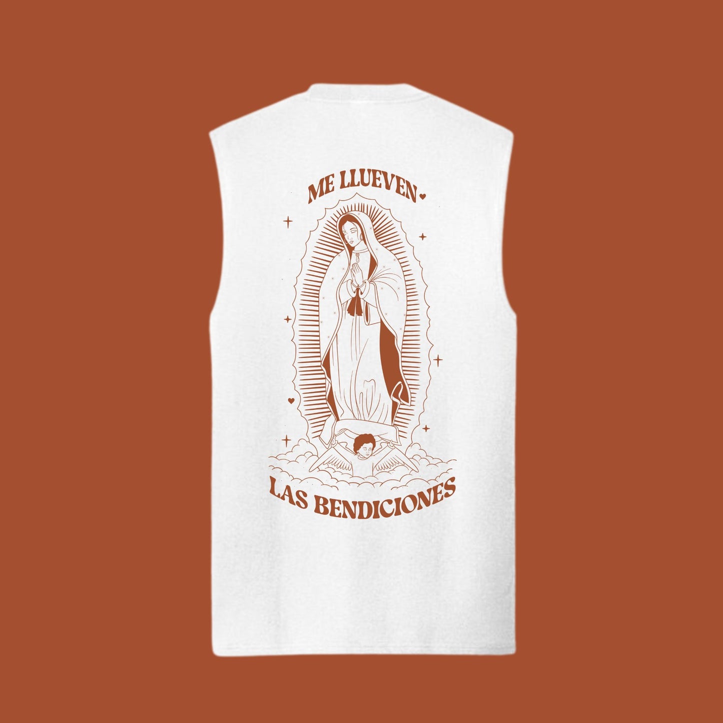 Me Llueven Las Bendiciones Muscle Shirt