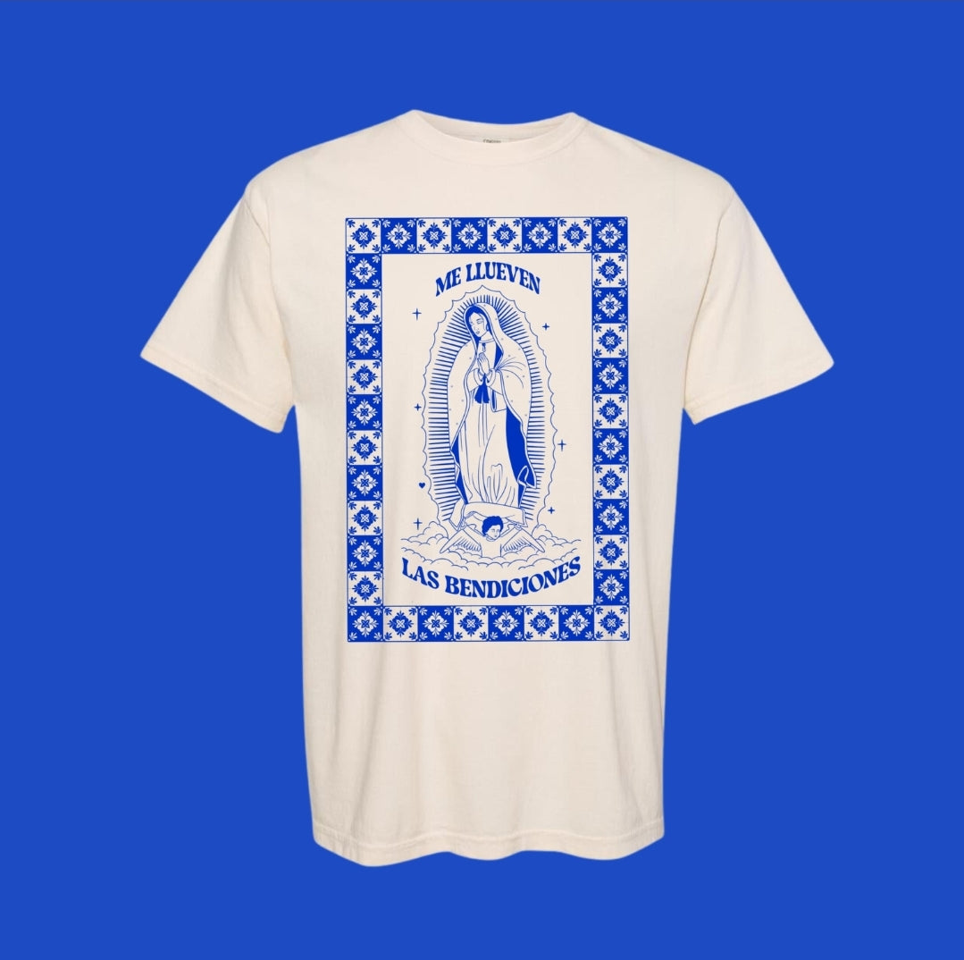 Me Llueven Las Bendiciones Azulejo Shirt
