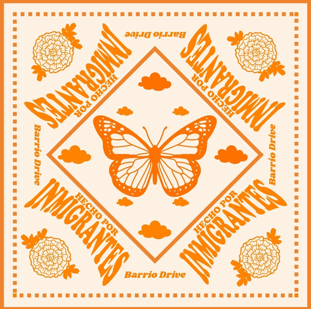 Hecho Por Inmigrantes Bandana