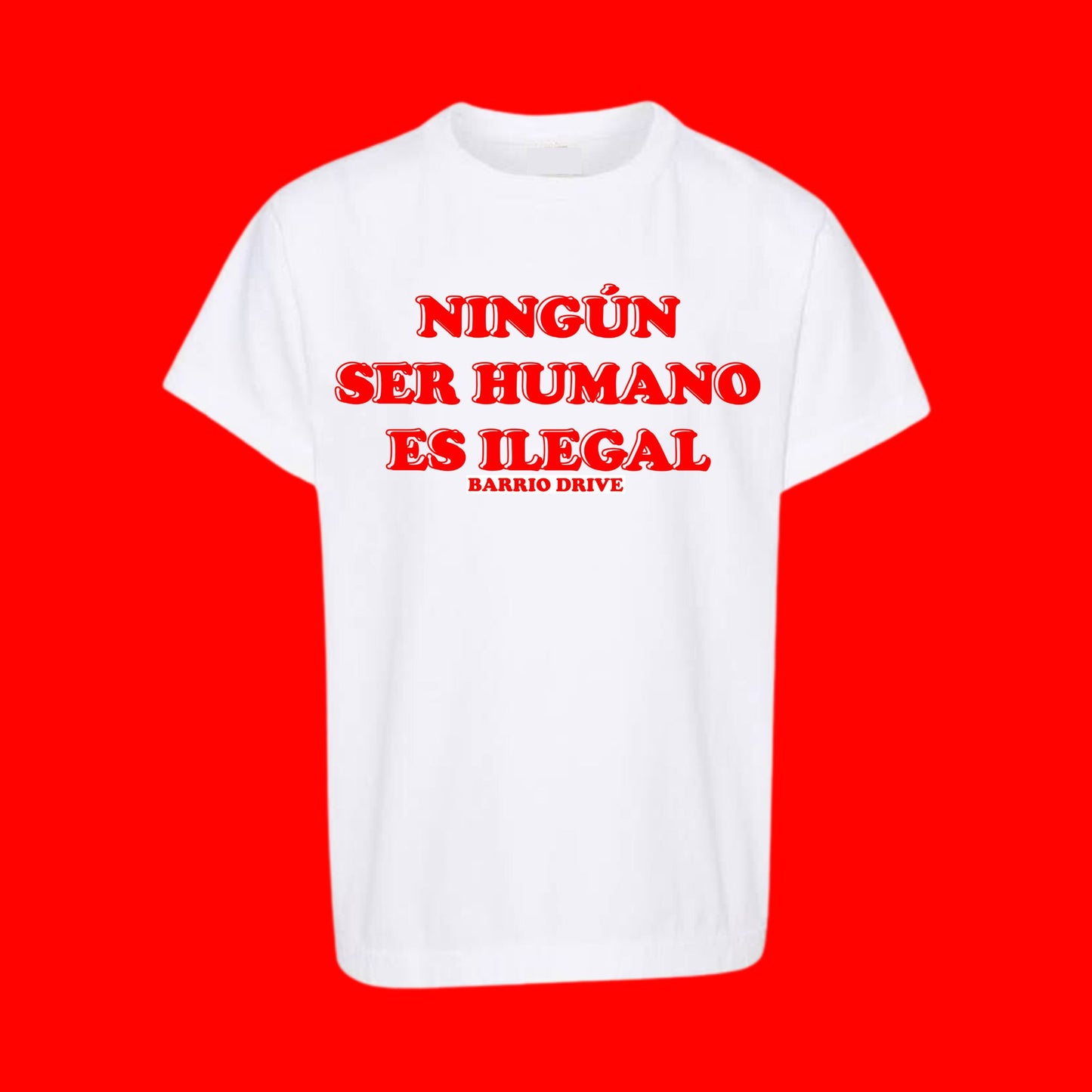 Ningun Ser Humano Es Ilegal shirt (DISCONTINUED)