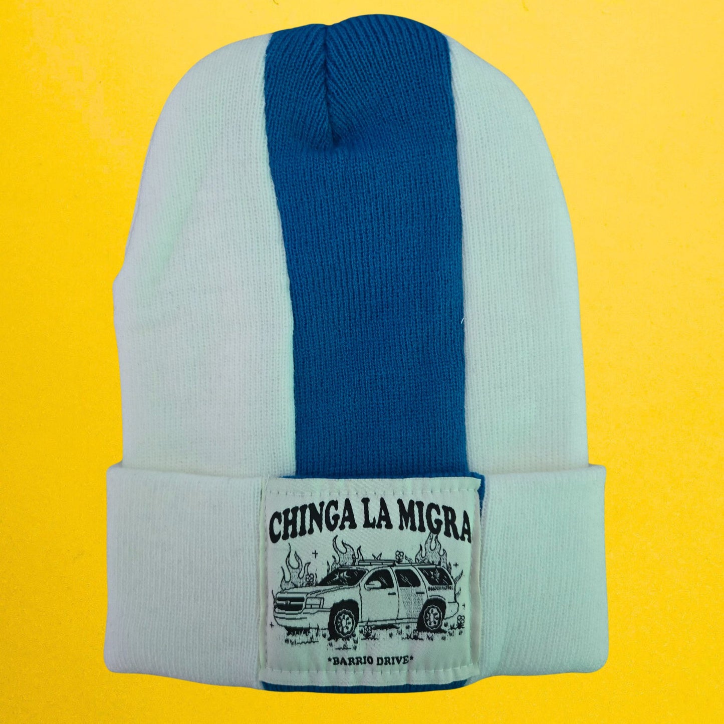 Chinga La Migra Split Beanie