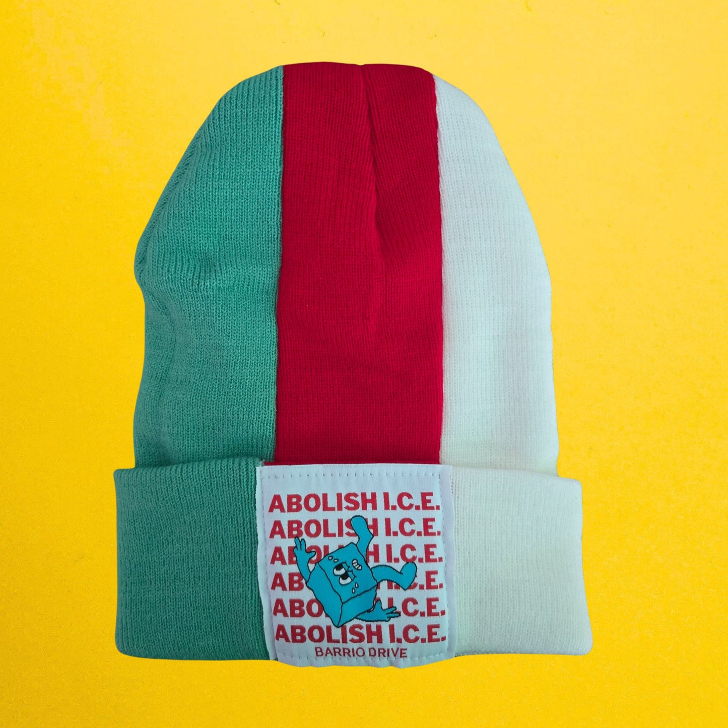 ABOLISH I.C.E. Split Beanie