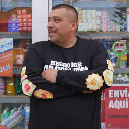 Hecho Por Inmigrantes: Frutas Long Sleeve Shirt