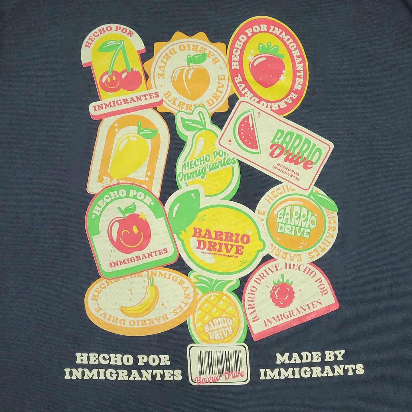 Hecho Por Inmigrantes: Frutas Shirt