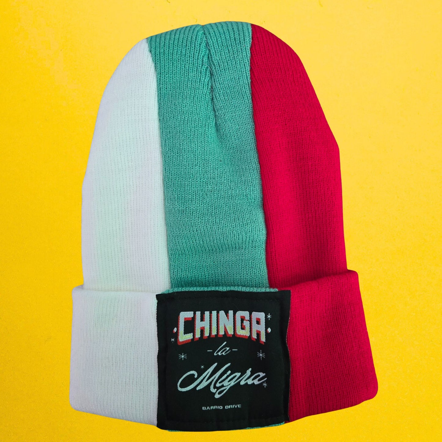 Chinga La Migra Split Beanie