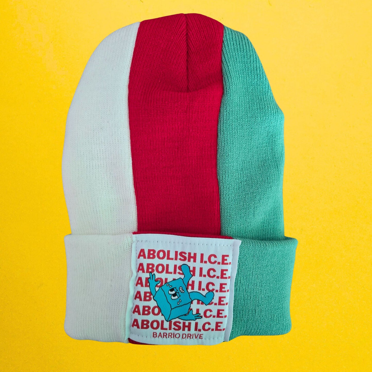 ABOLISH I.C.E. Split Beanie