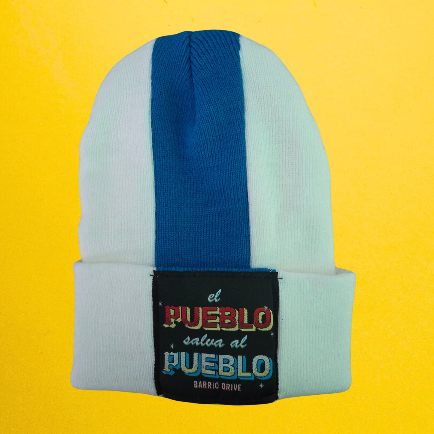 El Pueblo Salva Al Pueblo Split Beanie
