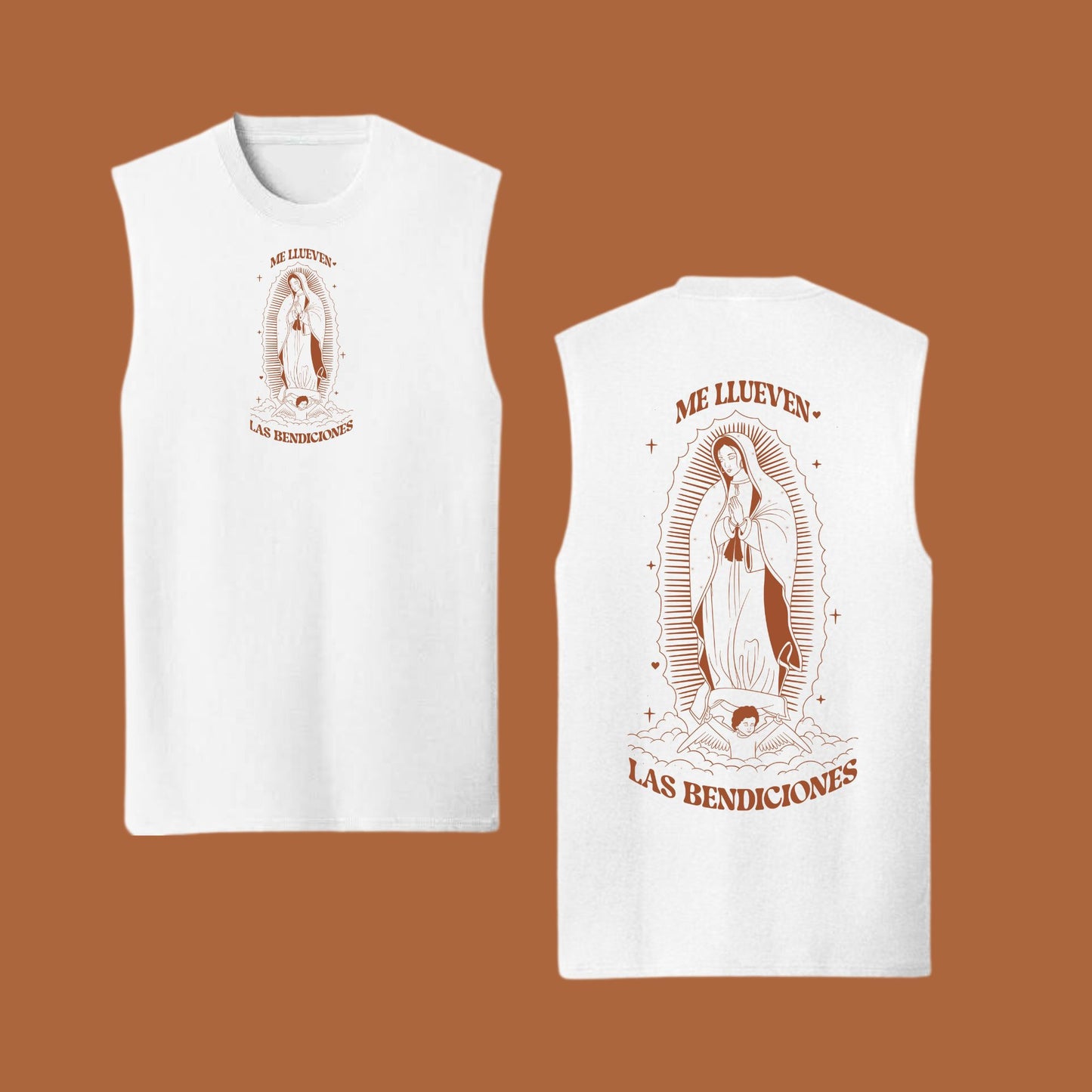 Me Llueven Las Bendiciones Muscle Shirt