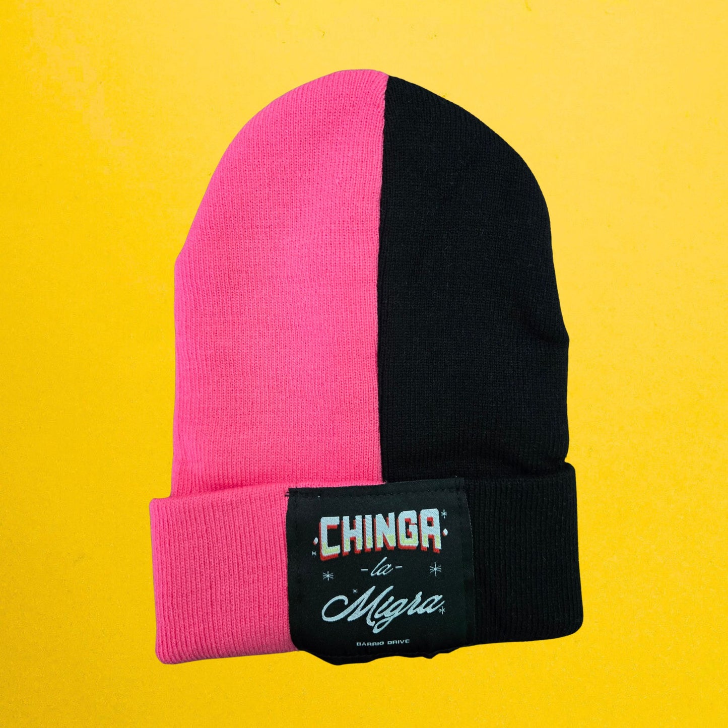 Chinga La Migra Split Beanie