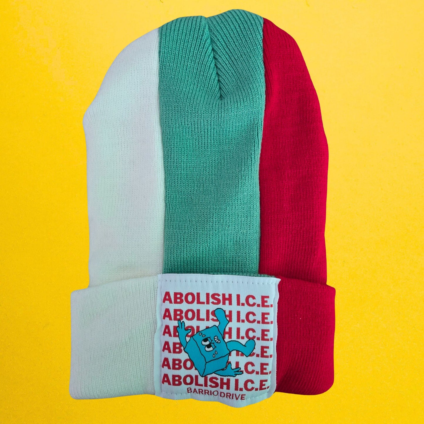 ABOLISH I.C.E. Split Beanie