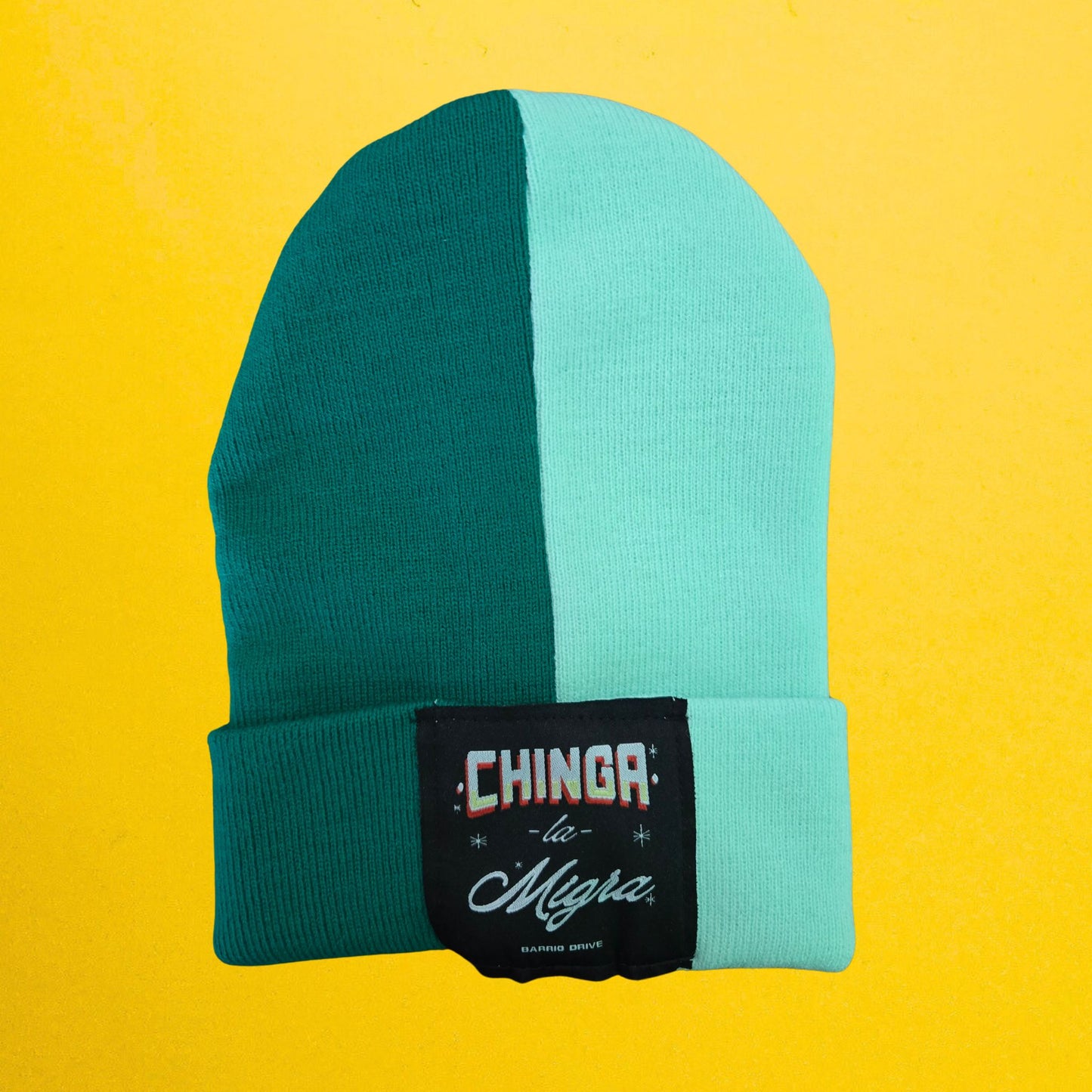 Chinga La Migra Split Beanie