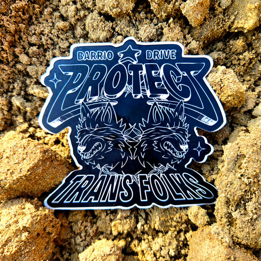 Protect Trans Folk Sticker