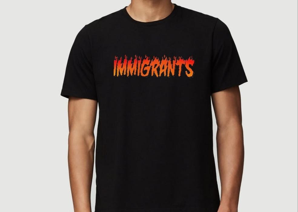 Immigrants Flame shirt