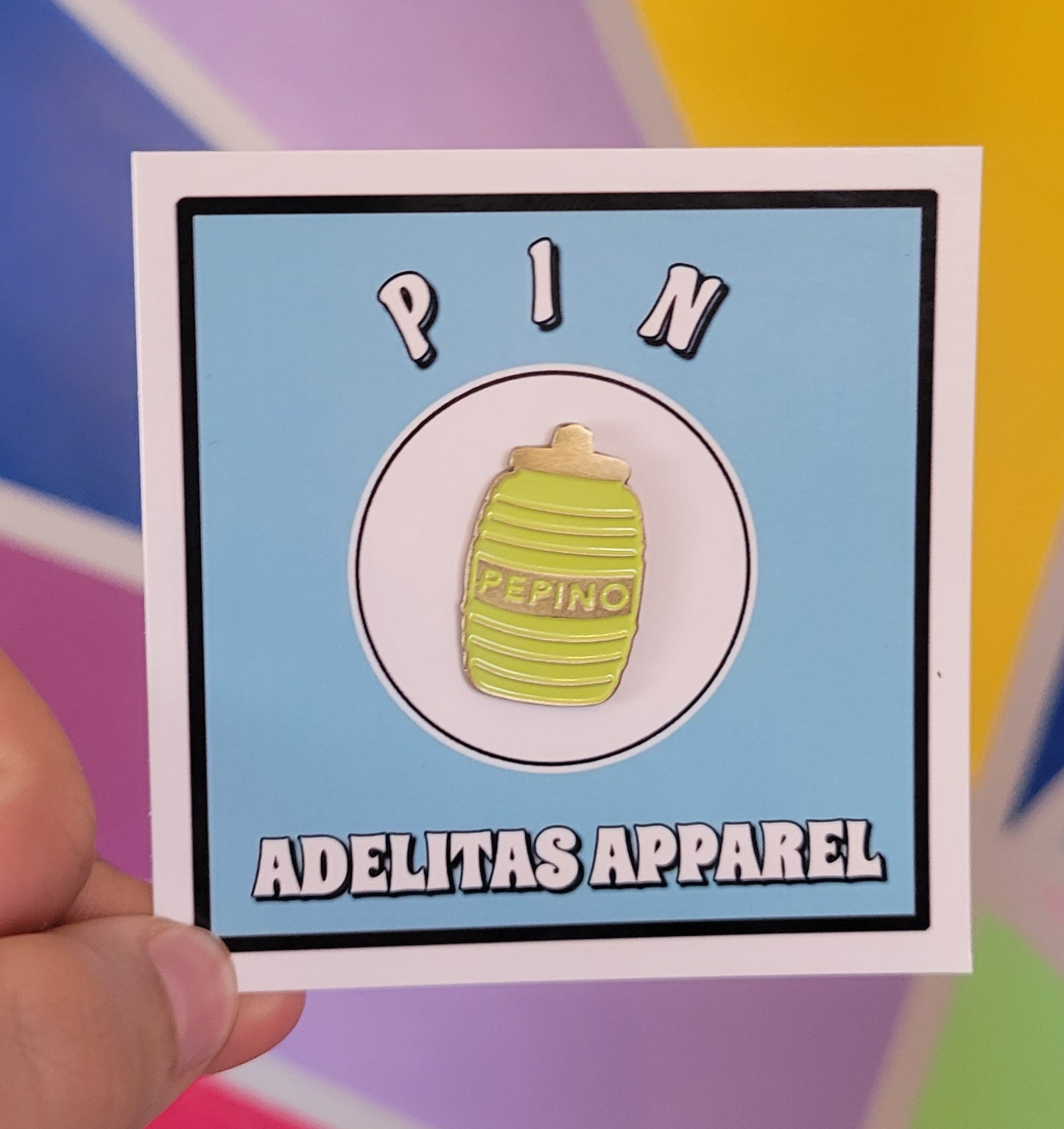 Pepino Agua Fresca Pin