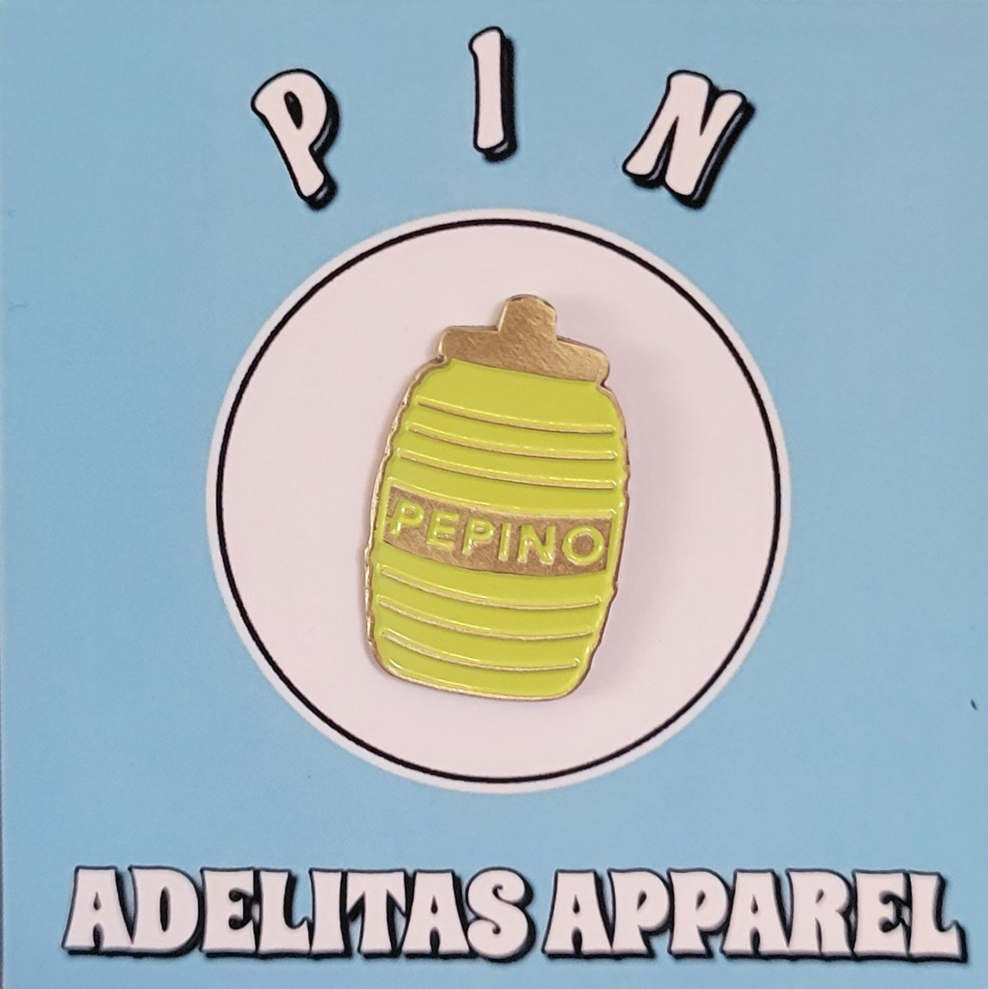 Pepino Agua Fresca Pin