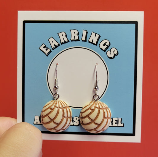 Concha de Vainilla Pan Dulce Earrings