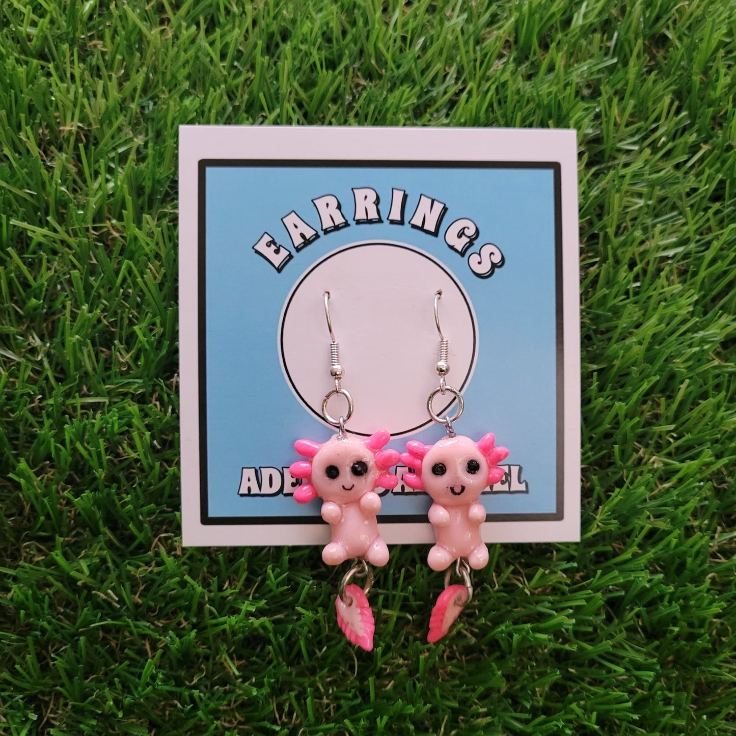 Axolotl Earrings