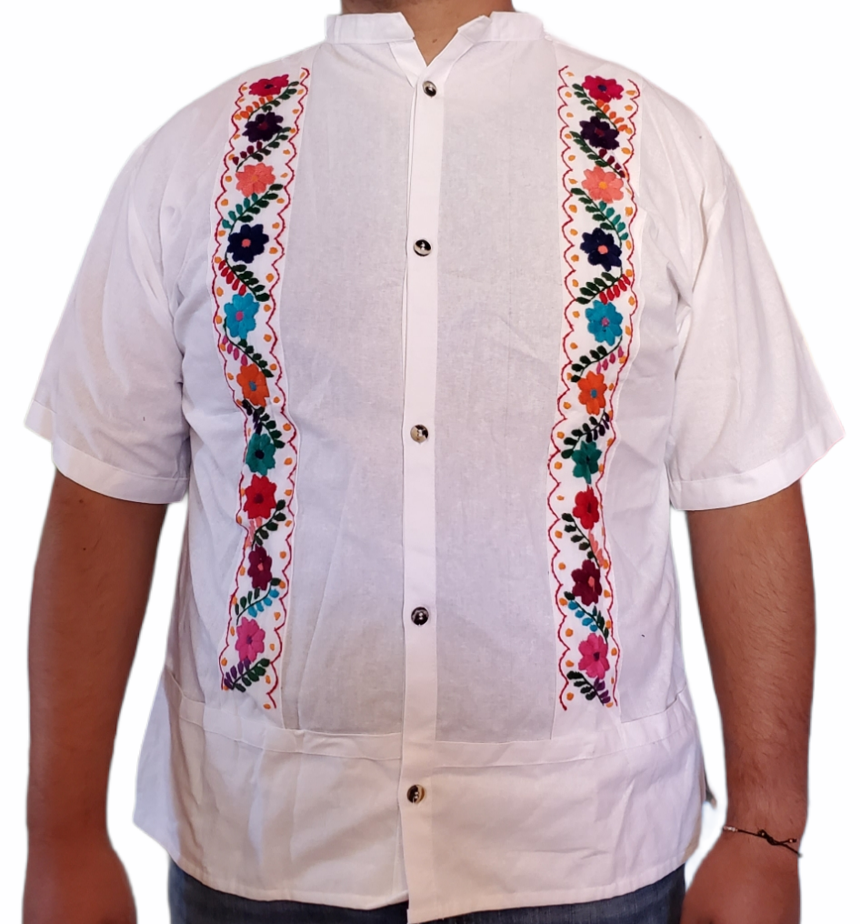 embroided Guayabera Large