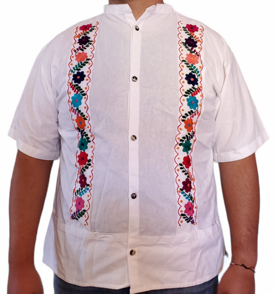 embroided Guayabera Large
