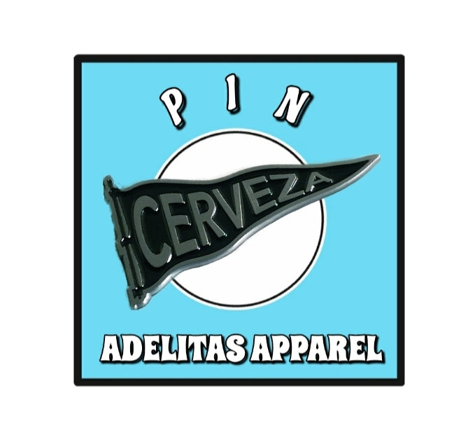Cerveza (beer) Flag Pin