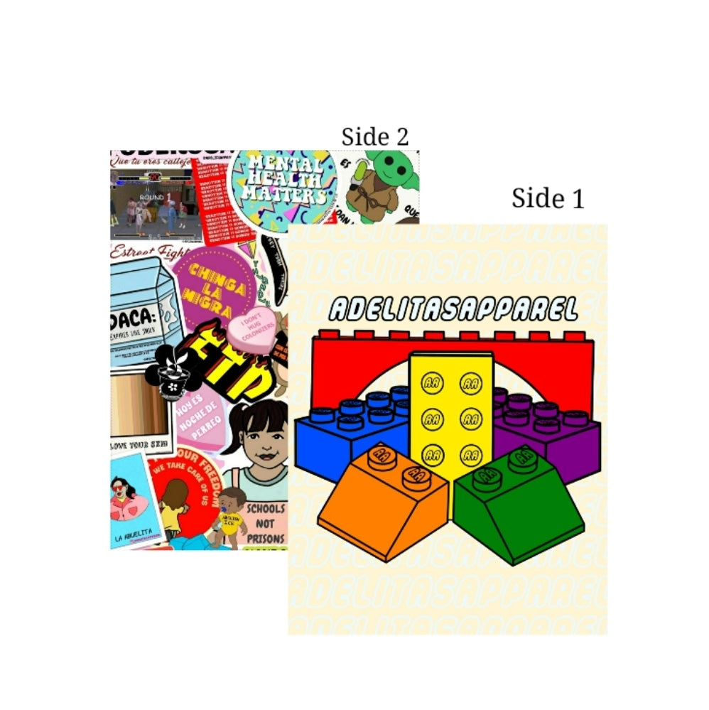 Rainbow Discrete Pride Lego LGBTQ+ Poster