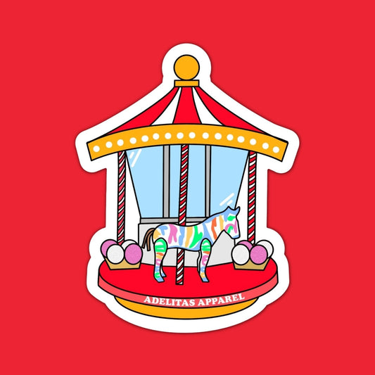 Carousel sticker