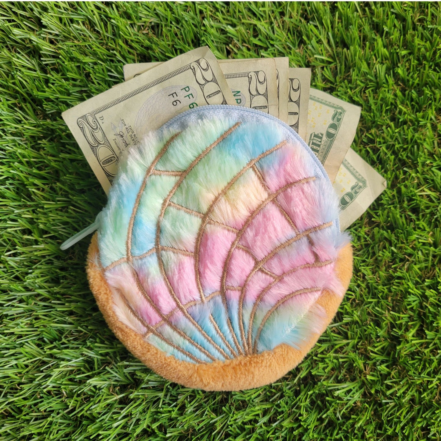 Pan Dulce Rainbow Pouch Coin Purse