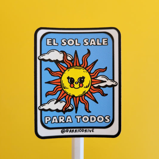 El Sol Sale Para Todos sticker
