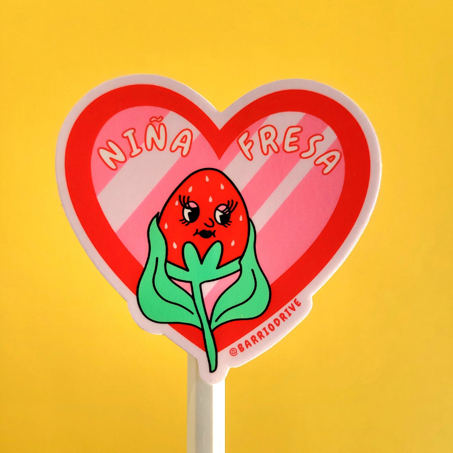 Niña Fresa Sticker