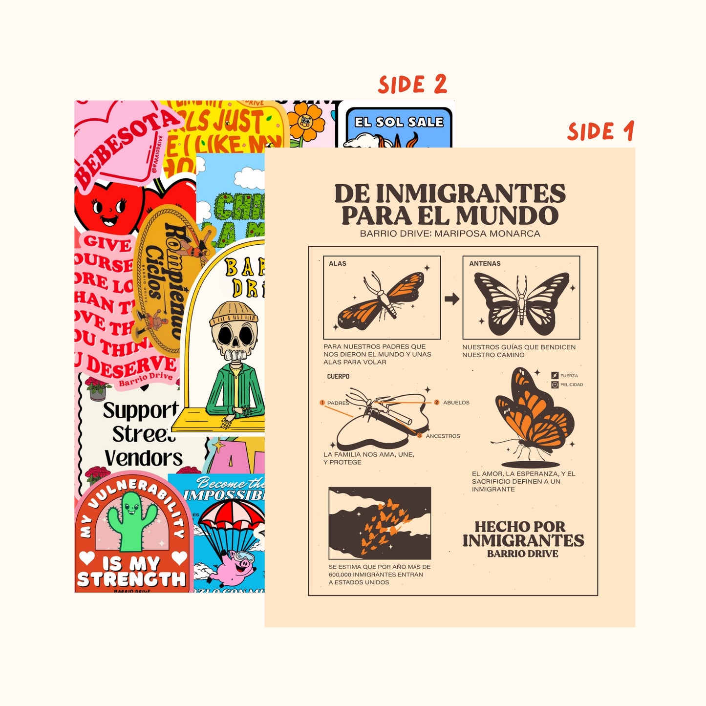 Mariposa Monarca Poster