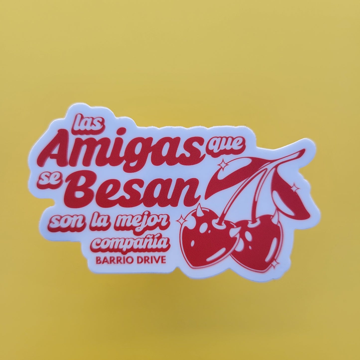 Las Amigas Que Se Besan Sticker