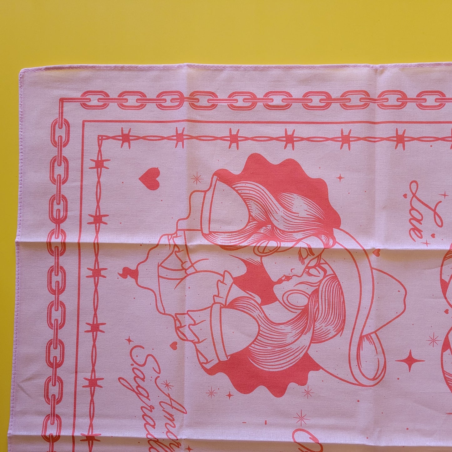 Amor Sagrado Bandana (Pink)