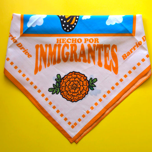 Hecho Por Inmigrantes Bandana