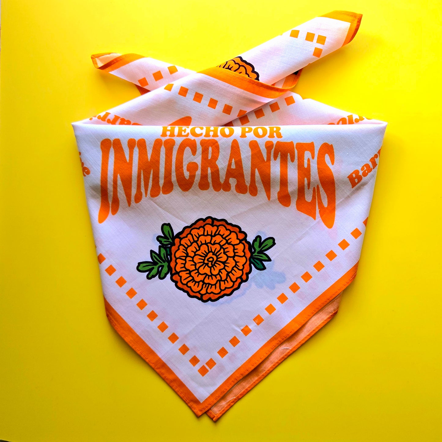 Hecho Por Inmigrantes Bandana