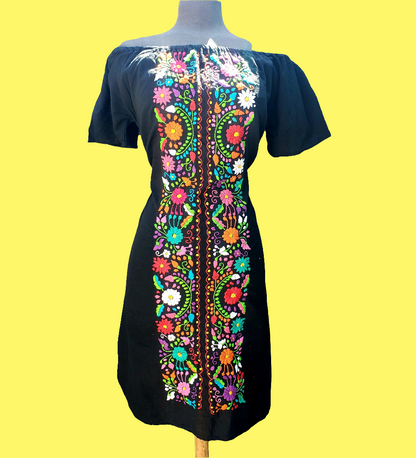 Small-medium hand embroidered dress