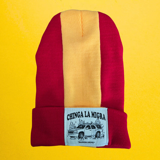 Red/Yellow Flag Series Beanie