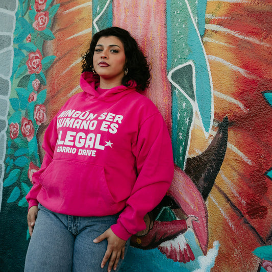 No Human Being Is Illegal (MP) Hoodie