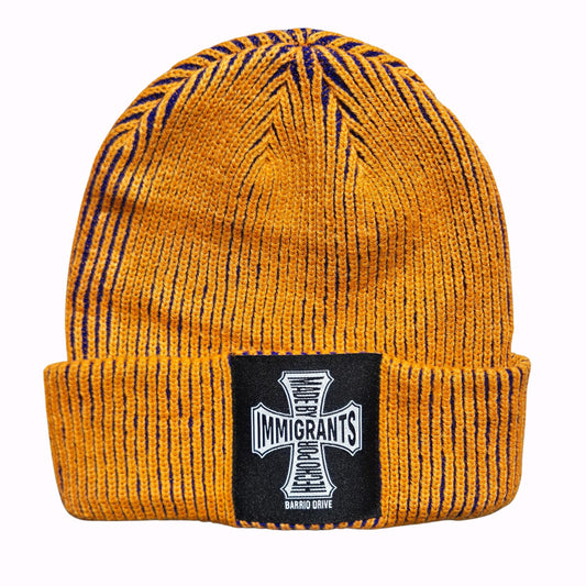 Made By Immigrants Cross Beanie