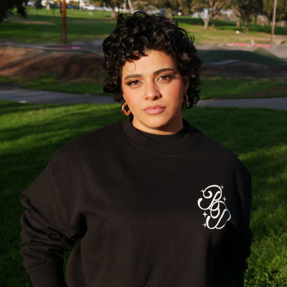 Con La Licencia De Dios Crewneck