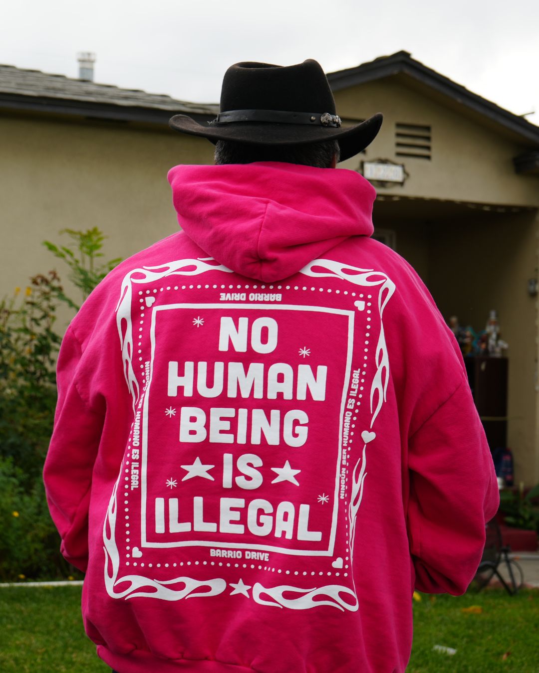 No Human Being Is Illegal (MP) Hoodie
