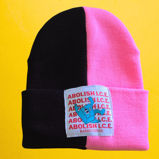 ABOLISH I.C.E. Split Beanie