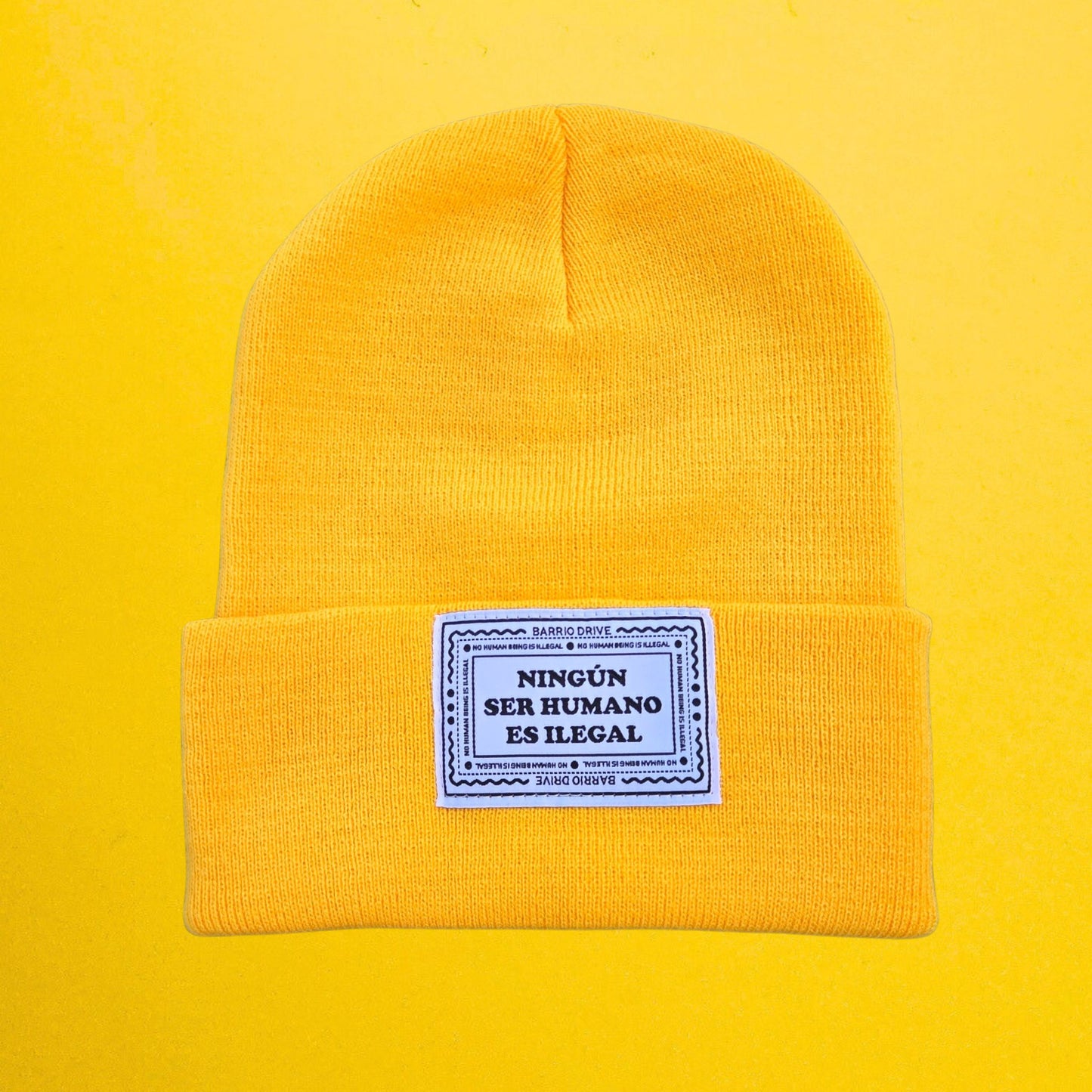Ningun Ser Humano Es Ilegal Beanie